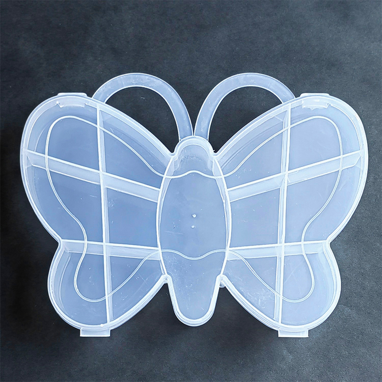 13 Grids Plastic Organizer Box 18.5x14.5x2.5cm