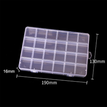 24 Grids Plastic Organizer Boxes 19x13x1.6cm