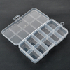 10 Grid Plastic Organizer Box 12.7x6.5x2.2cm