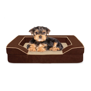 CPS Pet Accessories Best Seller Memory Foam Dog Bed Wholesale Pet Shop Products with Cage