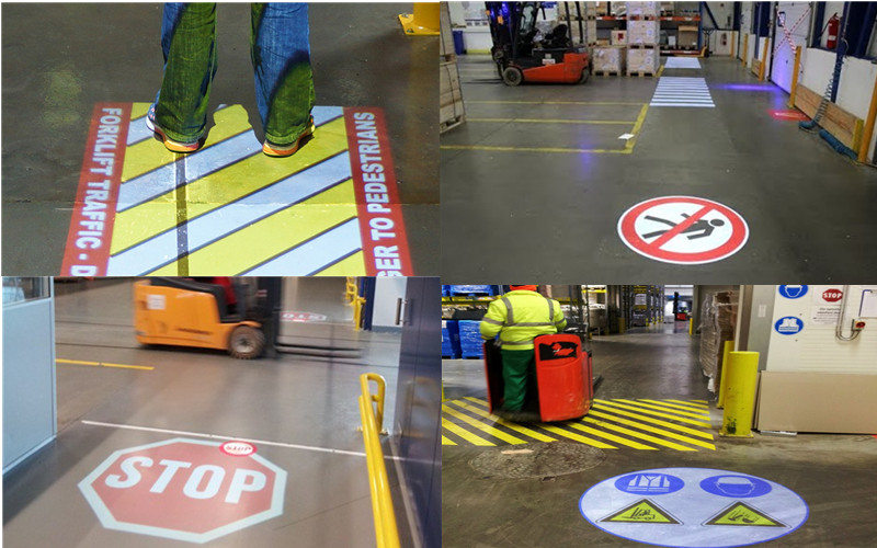 Virtual Safety Sign Projectors Virtuální projektory bezpečnostních značek