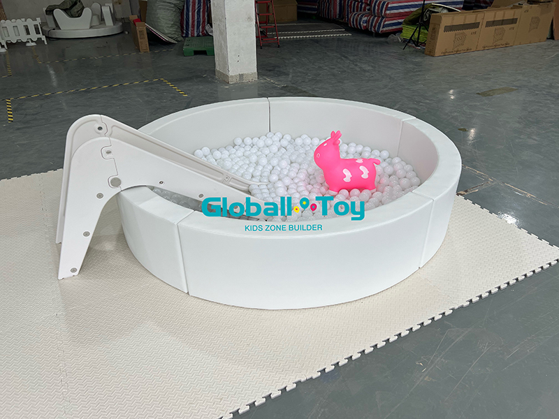 Commercial Soft Play Set for Toddlers Indoor Climbing Slide Ball Pit Set Permainan Lembut Komersial untuk Lubang Bola Geser Panjat Dalam Ruangan Balita