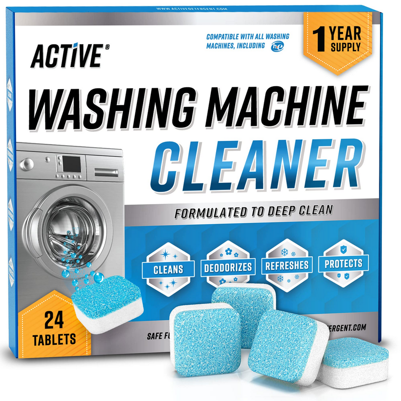 Washing Machine Cleaner Tablets 2-4 Ταμπλέτες καθαρισμού πλυντηρίου ρούχων 2-4