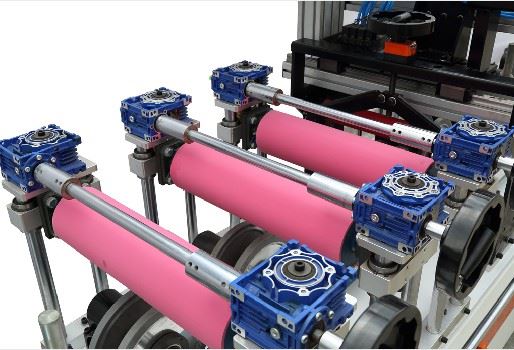 Door Frame Panel PUR Wrapping Machine دستگاه بسته بندی پانل قاب درب PUR