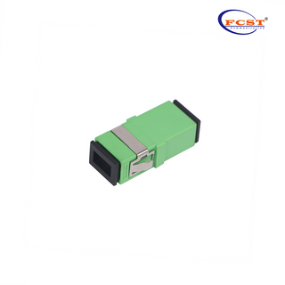 SCAPC para SCAPC sem orelha Simplex Modo único Adaptador de fibra óptica Couplador com flange