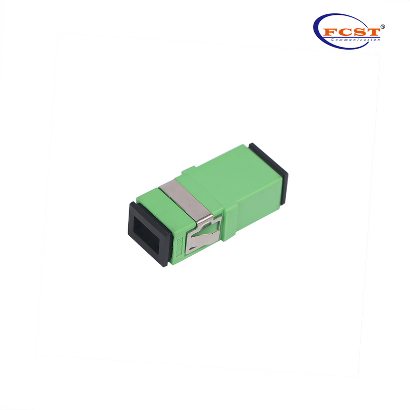 SCAPC TO SCAPC Simplex Simplex Simplex Mode Fiber Optic Adapter Couptor con brida
