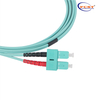 SCUPC-SCUPC Duplex OM3 MM 2M PVC 2,0 mm Câble de patch à fibre optique