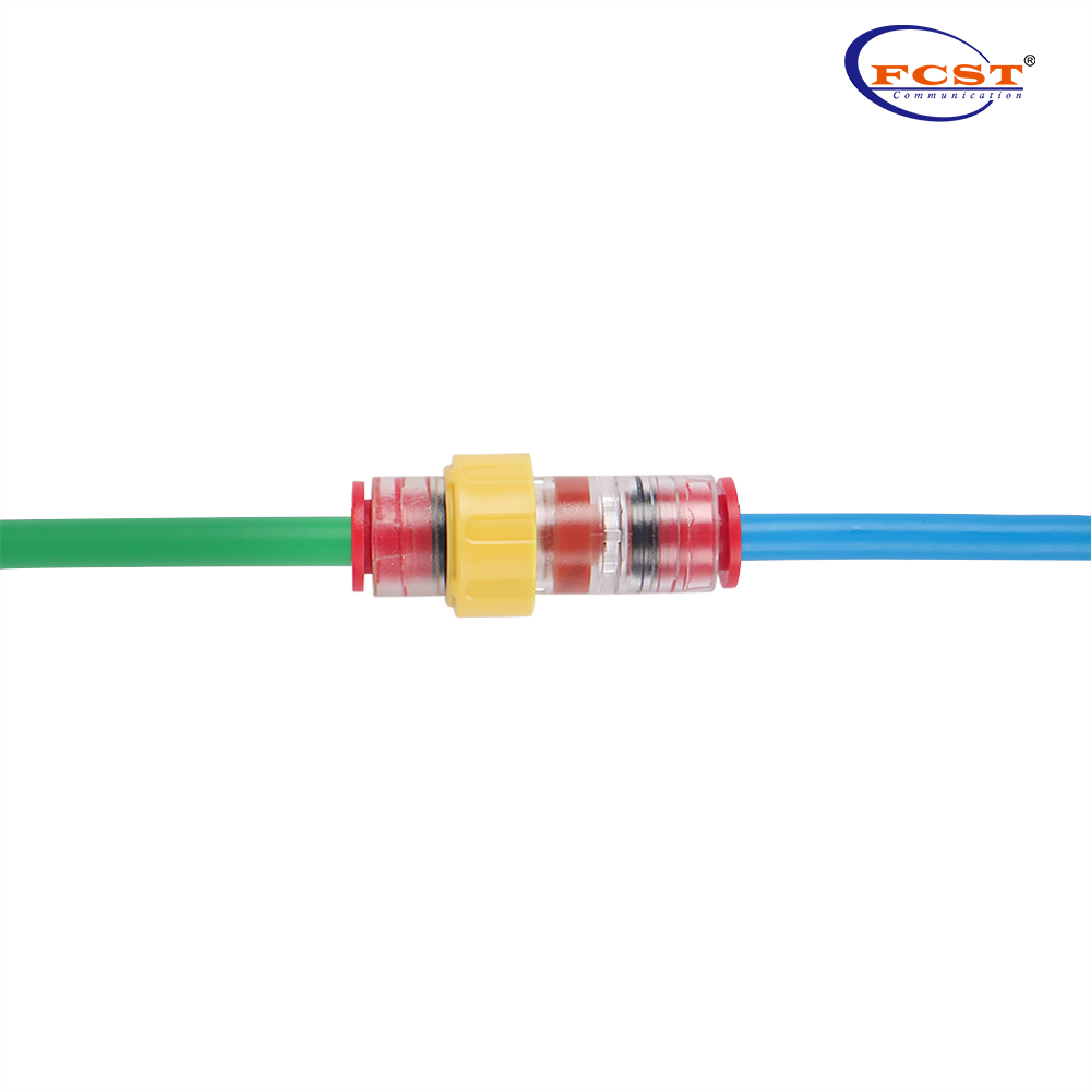 Connecteur de micro-conduit de bloc gaz-eau 10-8 mm