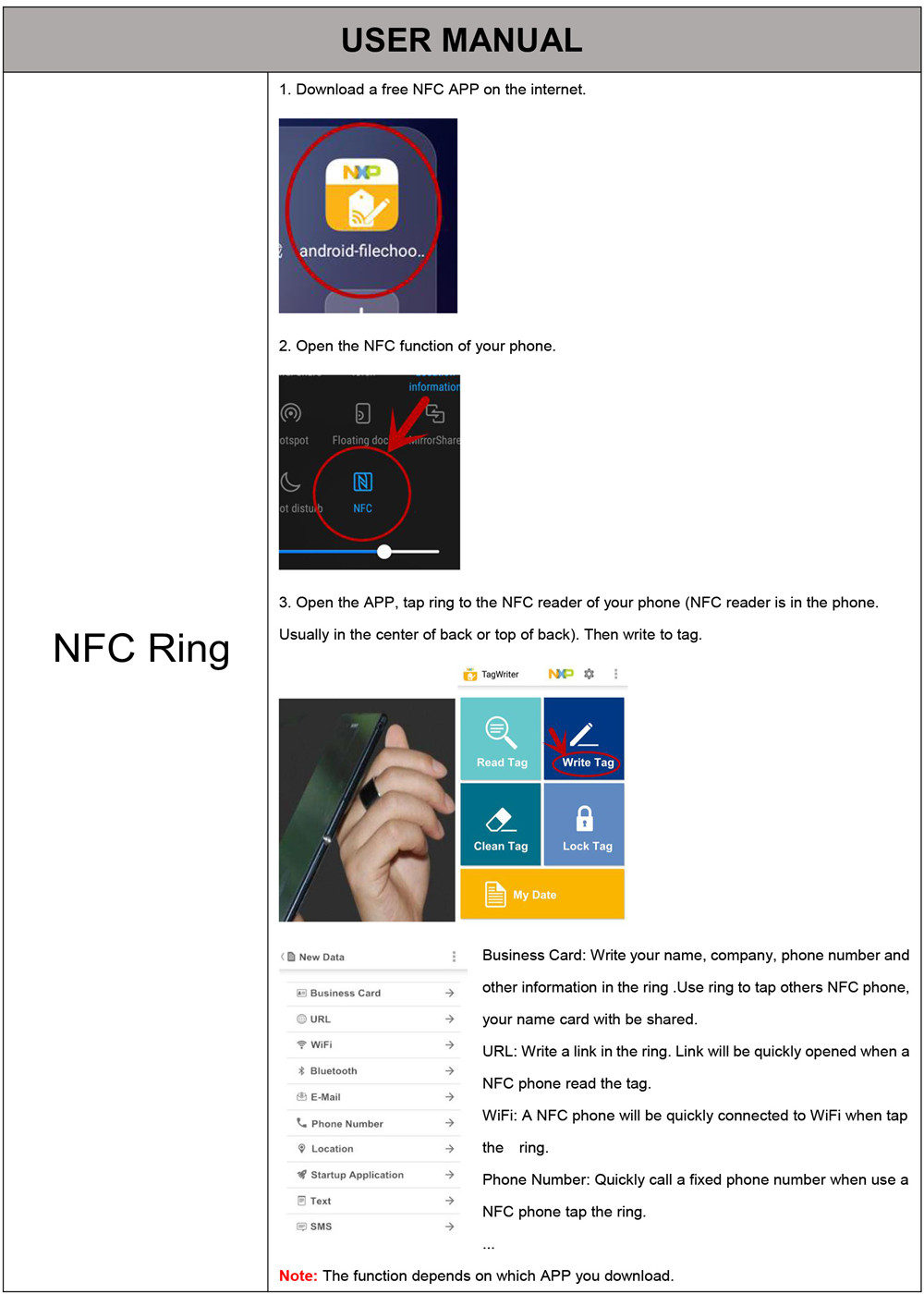 NFC Ring Product List and Quotation-3