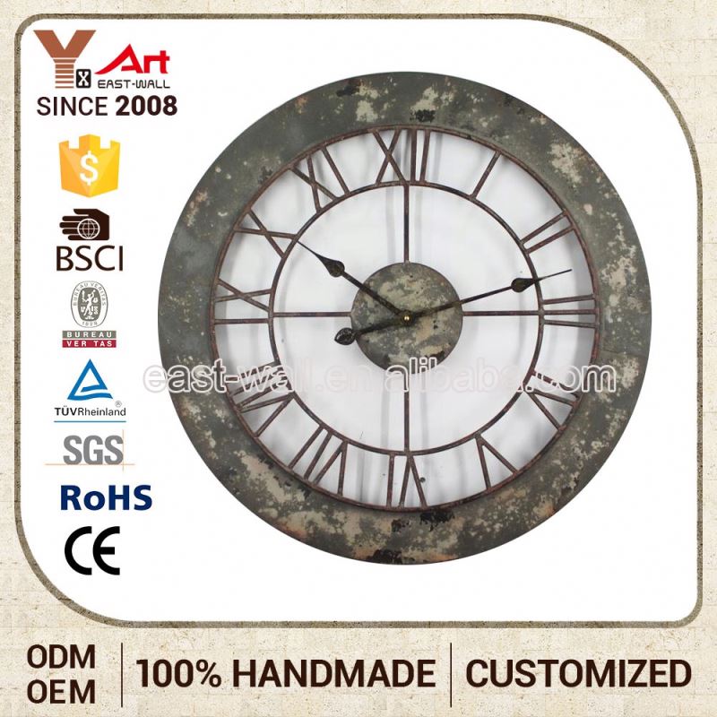 New Design Custom-Made Sweep Wall Dial Clock To Print