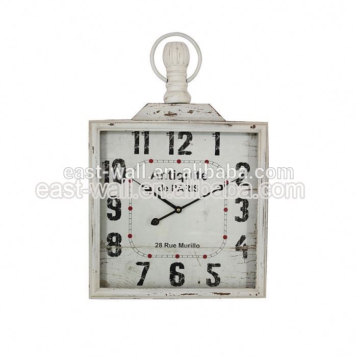 Lightweight Model Old Fashioned Vintage Iron New 3D Wall Clock