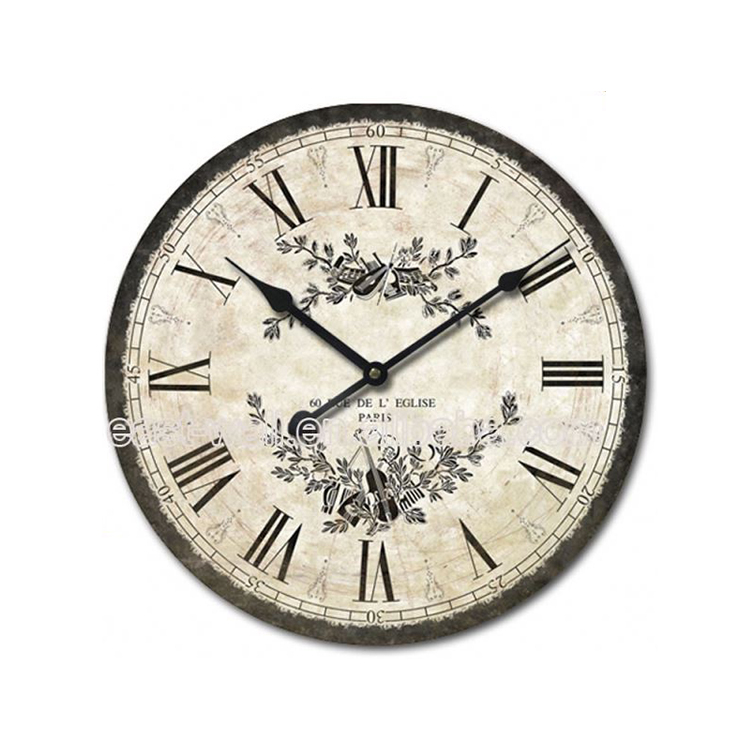 Cheap Prices Sales Simple Style Antique Style Fluorescent Light Wall Clock For Kids