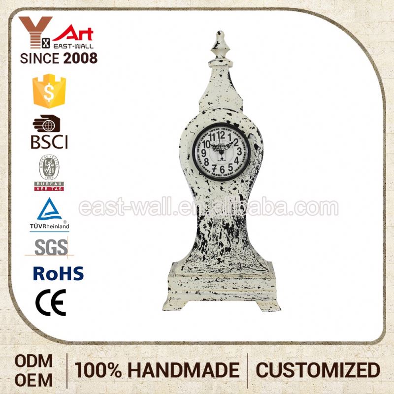 Hot Wholesale Price Custom Logo Clock For Old People Insert Metal Bezel