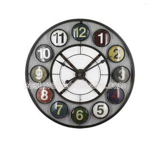 Customization Handmade Modern Wall Clocks Wholesale Plastic Clock Face