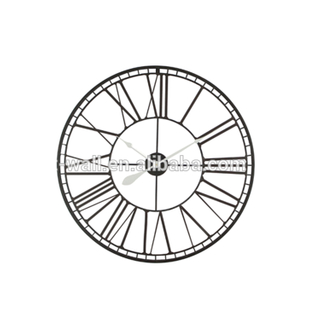 Craft China Industry Vintage Look Large Size Elegant Signs Luxury Wall Clock