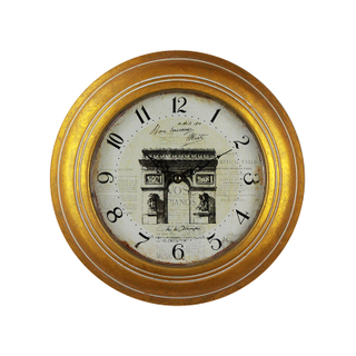 Decorative Roman Numerals Modern Design Retro Wall Iron Decorative Clock