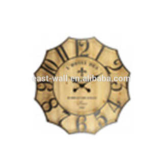Hot Sale Modern Design Wooden without Frame Decoration Wall Clock