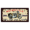 High Quality Wall Hanging Custom Metal Tin Vintage Tin Sign For Decorative