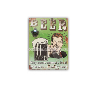 30X40CM Wall Mounted Bottle Opener for Bar Wall Decor