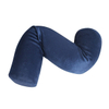 Hot Selling Healthy Long Round Neck Support Travel Neck Roll Pillow 
