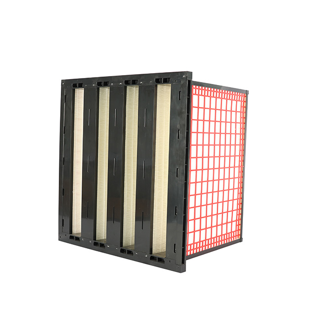 V型密褶式空气过滤器过滤器