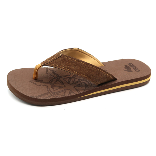 Modèle unique découpant électrique sur la semelle intérieure homme cool chaussons EVA sandale AH-8E015 - Bélier