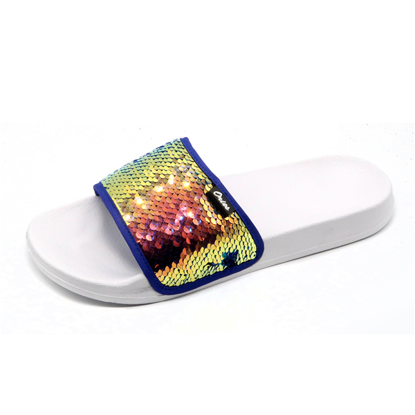 Chanclas de impresi&oacute;n de moda de Paillette al aire libre EVA Flip Flops AH8E077-Ories