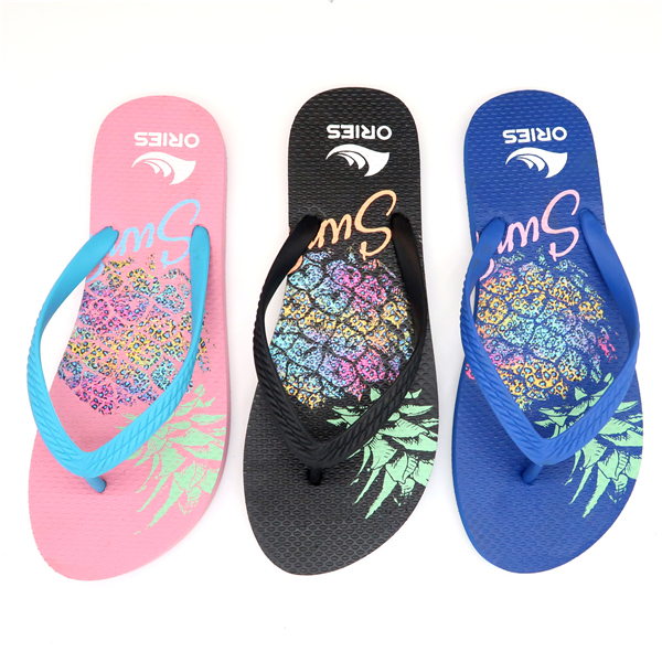 Playa personalizada impresa colorido diseñador casual zapatillas de alta calidad flip flops sandalias