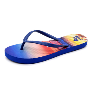 Seaside Sunrise Pattern Pattern Summer Beach Hommes Tongs AH-8P045-Ories