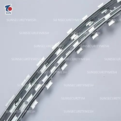 Straight Line Razor Wire Straight Line Razor Wire
