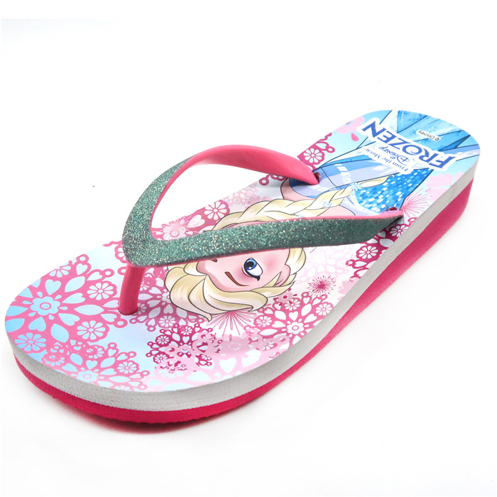 Chausson à semelle intérieure confortable rose Disney Frozen à talons hauts