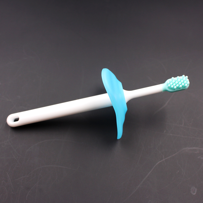 Brosse à dents pour enfants en forme de parapluie en silicone