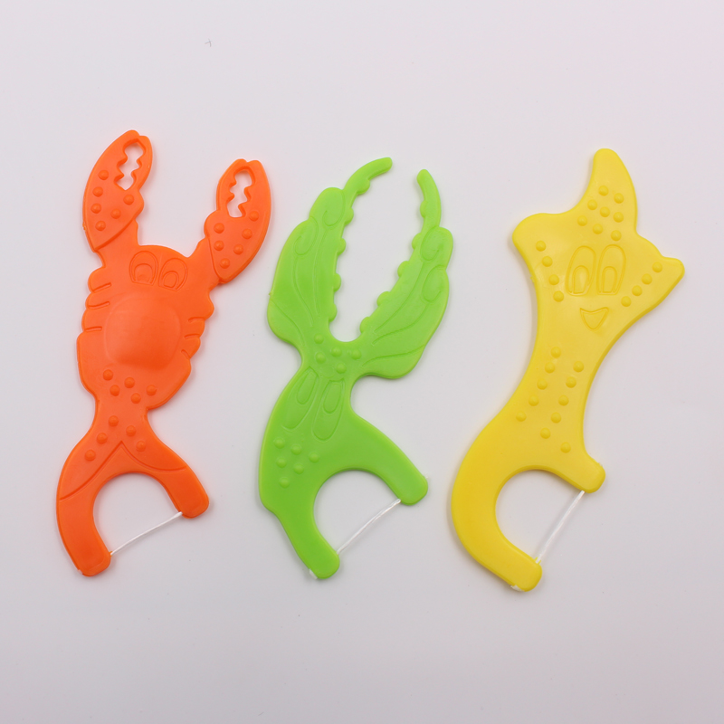Kids Dental Flossers, Cute Sea Animal Shapes