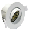 Tiltable LED down light 7w changeable color temperature honeycomb filter options 