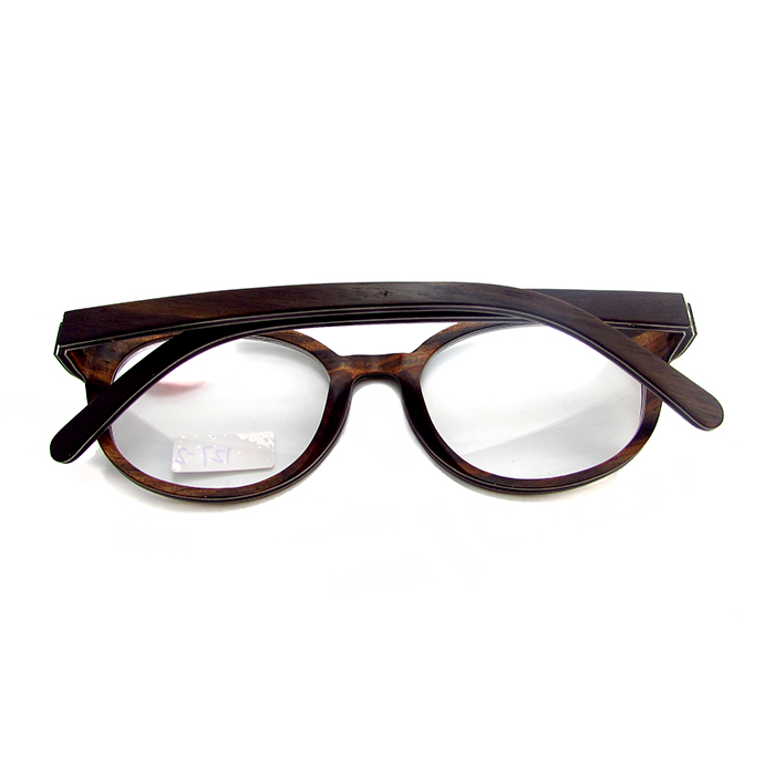 Wooden reading glasses