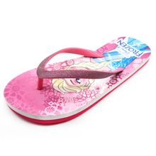 Chausson à semelle intérieure confortable Disney Frozen de couleur rose