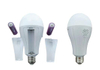 LED emergency light bulb with double battery emergency duration up to 6 hours