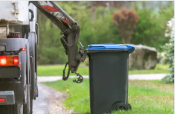 outdoor trash cans 户外垃圾桶