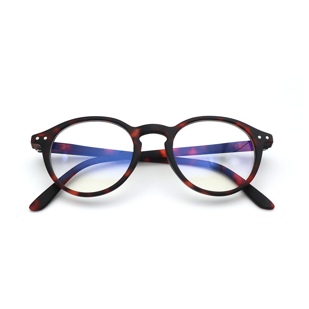 New Design Round Bluelight Glasses Spring Hinge To Blue Light Blocking Glasses Computer Glasses