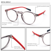 Luxury Classic Round Clear Frames Anti Blue Light Ray Screen Protector Optical Eyeglasses Glasses