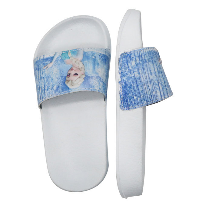 Sandalias de diapositivas adecuadas para niñas congeladas