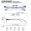 3 Pack Rimless Reading Glasses for Women Blue Light Blocking Readers Classic Computer Eyeglasses Mix