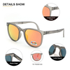 Easy Carry Polarized Mini Folding Sunglasses for Women Men , Portable Pocket Lightweight Sun Glasses