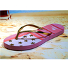 AH-9P068 Zapatillas de verano rosa estampadas Sandalias con faldones