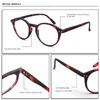 New Design Round Bluelight Glasses Spring Hinge To Blue Light Blocking Glasses Computer Glasses