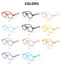 New Design Round Bluelight Glasses Spring Hinge To Blue Light Blocking Glasses Computer Glasses