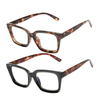 Oversized Reading Glasses for Women Retro Oprah Style Blue Light Blocking Reader Anti Glare Eyeglasses W/Spring Hinge