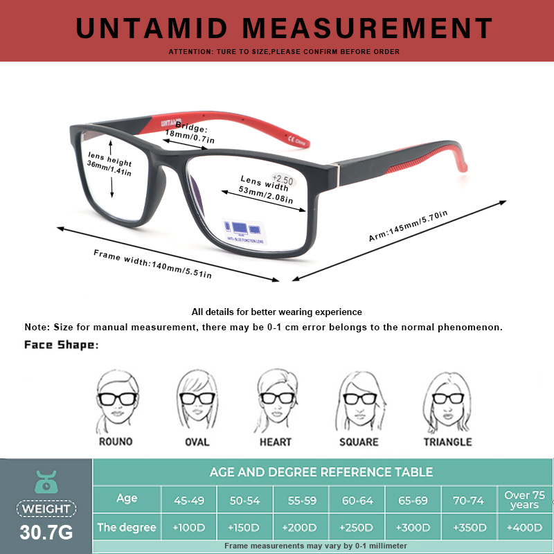 3 Pack Reading Glasses Blue Light Blocking for Men Women,Rectangular Frame Computer Readers with Spring Hinge Anti Glare UV Ray Filter Eyeglasses