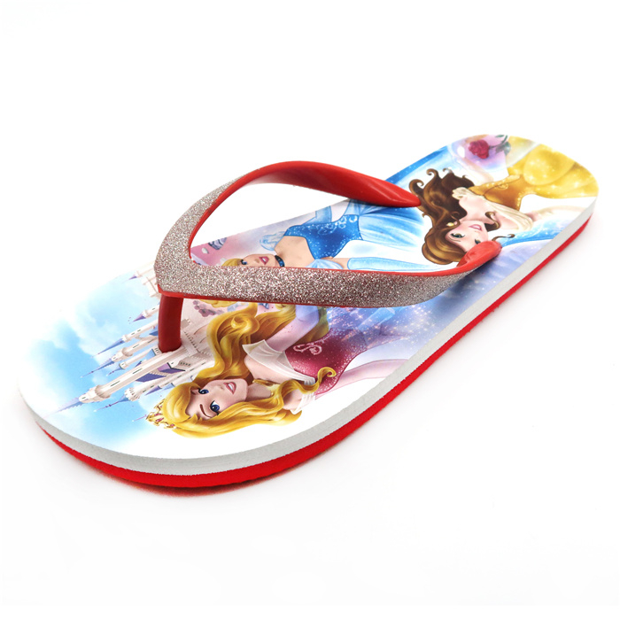 Tongs en matériau EVA pour filles Disney Princess