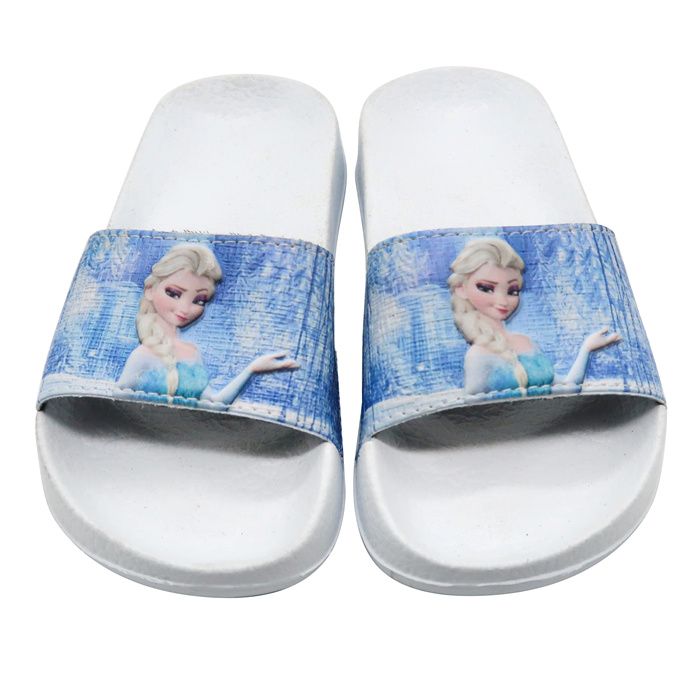 Sandalias de diapositivas adecuadas para niñas congeladas